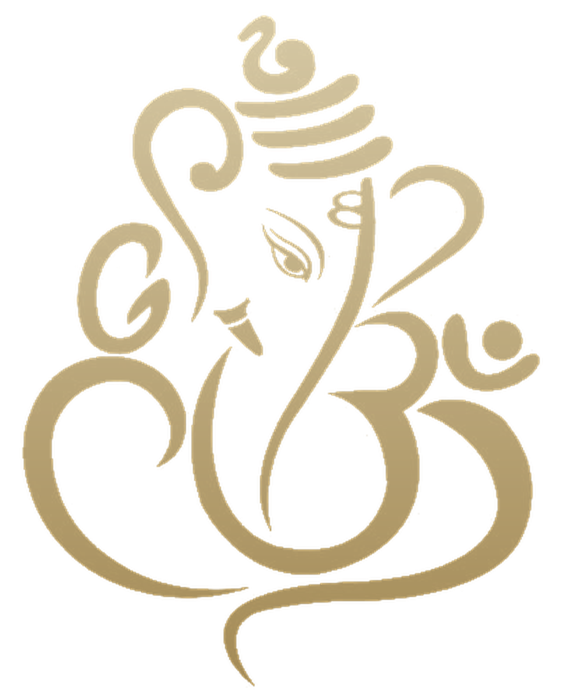 Small gold Ganesha motif